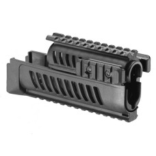 Цівка тактичне FAB для AK 74У, 4 планки, чорне