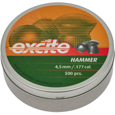 Кулі пневматичні H&N Excite Hammer, 4,5 мм, 0,57 г. 500шт/уп