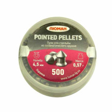 Пули "Люман" к. 4,5 мм Poin. Pellets 0,57 г 500 шт