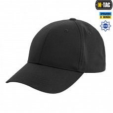 Бейсболка M-Tac Elite Flex ріп-стоп Black L/XL