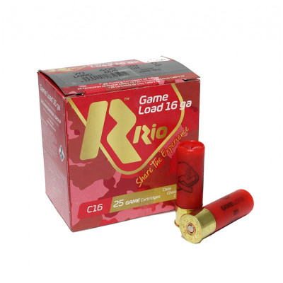 Патрон RIO 16к Game Load C16 NEW 16/70 28г №3 дріб (К) 25шт/уп