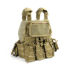Плитоноска 869 с підсумками Пісок