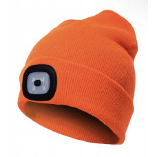 Шапка CH з ліхтариком Orlite Orange