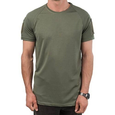 Футболка 869 BIKATEX Tactical Tisort 801 зелена 2XL