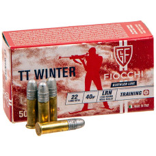 Патрон Fiocchi TT Winter 22 LR куля LRN 40гр 2,59г 325 м/с 50шт/уп