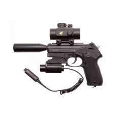 Пістолет пневматичний Gamo PT-80 Tactical, к.4,5мм