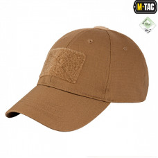 Бейсболка M-Tac з липучкою Flex ріп-стоп Coyote Brown L/XL