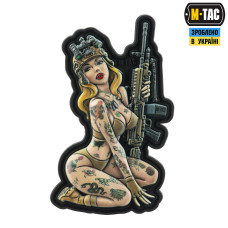 Нашивка M-Tac Tactical girl №5 PVC Hooligan