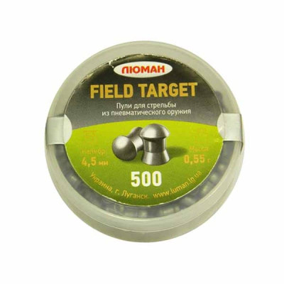 Пули "Люман" к. 4,5 мм Field Target 0,55 г 500 шт