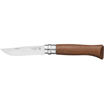 Ніж складний Opinel №8 Inox. Руків’я - горіх