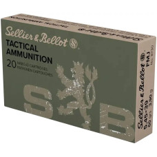Патрон Sellier & Bellot кал. 5,45x39 куля FMJ маса 3,9 г/ 60 гр 20 шт