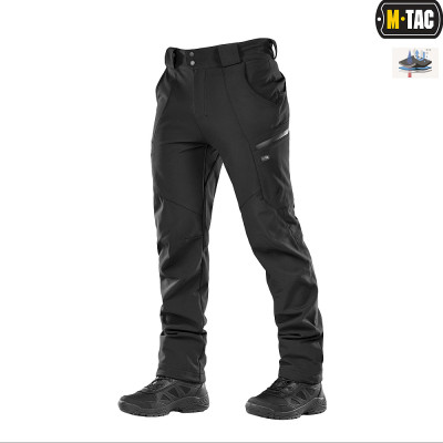 Брюки M-Tac Soft Shell Winter Dark Navy Blue М