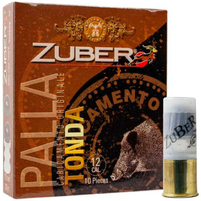 Патрон ZUBER 12к куля Tonda 36г 12/23/70