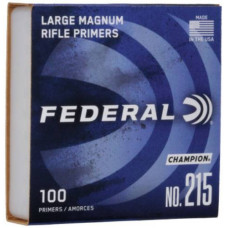 Капсюль Federal CHAMPION Large Magnum Rifle 215 (338LM, 300WM, 300RUM, 300WSM)