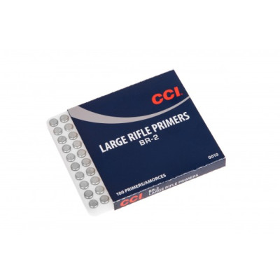 Капсуль CCI BR2 LARGE RIFLE PRIMER (308, 30-06, 7.62x39, 8х57,243) 100 шт.