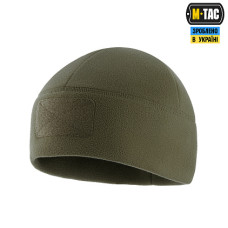 Шапка M-Tac Watch Cap Elite фліс (320г/м2) з липучкою Dark Olive L