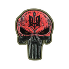 Нашивка M-Tac Punisher Червоний
