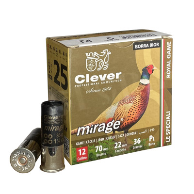Патрон MIRAGE 12к T4 Game BIOR 22/70 36г №2 (Б/К) 25шт/уп