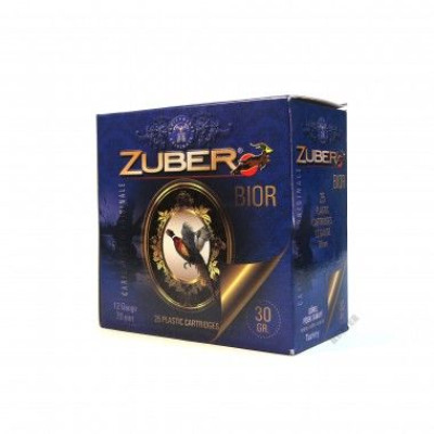 Патрон ZUBER 12к 12/70 32г №1 дріб (Б/К) 25шт/уп