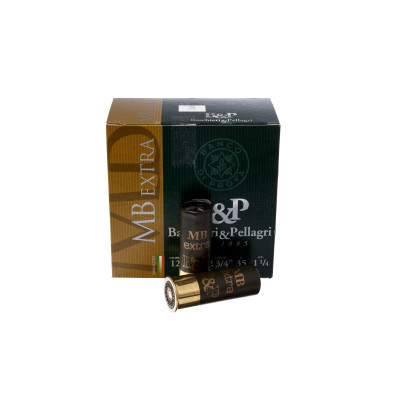 Патрон B&P 12к MB EXTRA Fiber 16/70 35г №5 дріб (Б/К) 25шт/уп