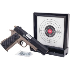 Пістолет пневматичний Crosman Spring Powered Air Pistol Kit Whith Sticky Target 250 BBs, Multi 1911