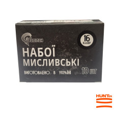 Патрон 16к Гавілан картеч 30г №7,2мм (Б/К) 10шт/уп