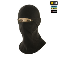 Балаклава-ниндзя M-Tac фліс Polartec Black S/M