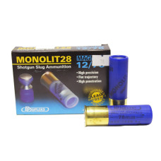 Патрон D Dupleks 12к 12/76 куля Monolit Magnum 28,4г 5шт/уп