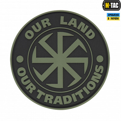 Нашивка M-Tac Our Land PVC Olive