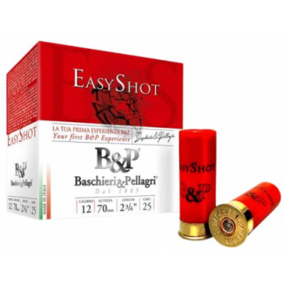 Патрон B&P 12к EASY SHOT 12/70 24гр №7,5 (спорт) дріб (К) 25шт/уп
