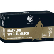 Патрон RWS Biathlon Special Match 22 LR куля LHP 40гр 2,6г 320 м/с 50шт/уп