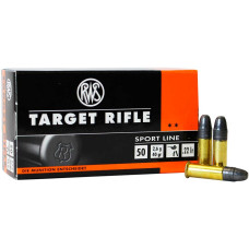Патрон RWS Target Rifle 22 LR куля LRN 40гр 2,6г 330 м/с 50шт/уп