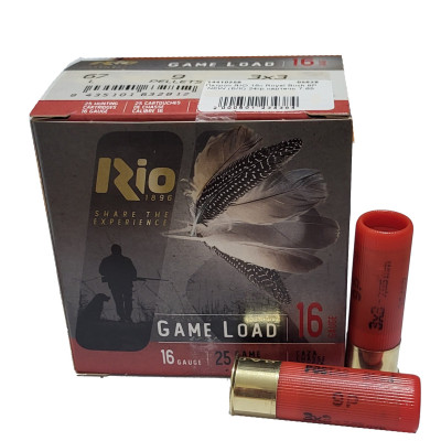 Патрон RIO 16к Royal Buck 9P NEW 16/70 24г 7,65 мм картеч (Б/К) 25шт/уп.