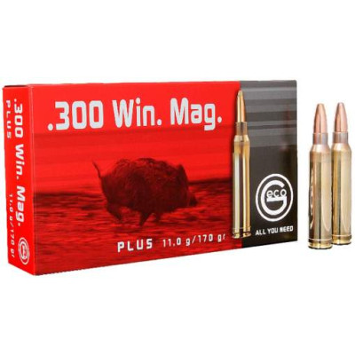 Патрон GECO Plus 300 Win Mag куля Plus 170гр 11г 960 м/с 20шт/уп