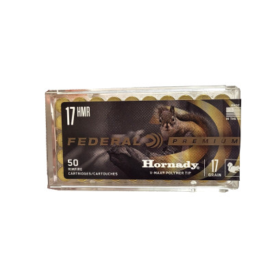 Патрон нарізний Federal V-SHOK 17 HMR куля V-MAX 17гр 1,1г 777 м/с 50шт/уп Патрон нарізний Federal V-SHOK 17 HMR куля V-MAX 17гр 1,1г 777 м/с 50шт/уп