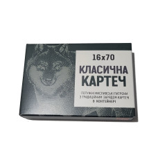 Патрон 16к ТАХО картеч 26г №6,5мм класична (К) 5шт/уп