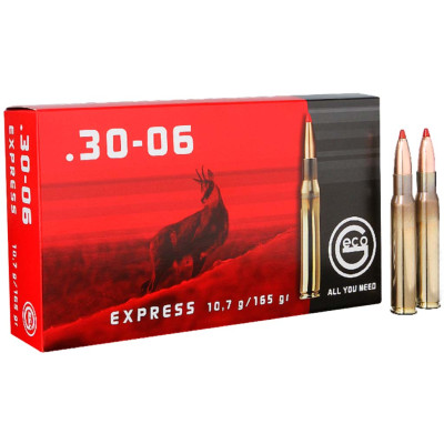 Патрон GECO Express 30-06 куля GECO Express 165гр 10,7г 864 м/с 20шт/уп