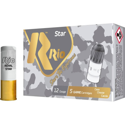 Патрон RIO 12к Royal Bala Star NEW Star 12/70 32г куля (Б/К) 10шт/уп