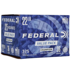 Патрон Federal Champion 22 LR куля CPHP 36гр 2,33г 384м/с 325шт/уп