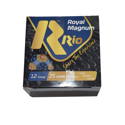 Патрон RIO 12к Magnum 12/76 50г №3/0 дріб (К) 25шт/уп