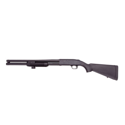 Помпова рушниця Mossberg-500 к.12 20’’ Tactical, Tri-Rail, Matte Syntetic