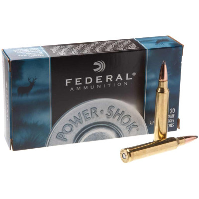 Патрон Federal Power Shok 300 Win Mag куля Speer HCSP 180гр 11,66г 902 м/с 20шт/уп