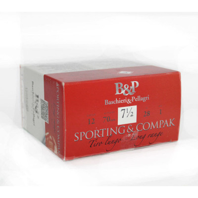 Патрон B&P 12к SPORTING & COMPAK (К) 28гр №7,5