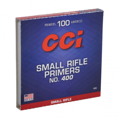 Капсуль CCI 400 STD SMALL RIFLE PRIMER (223Rem, 308Palma) 100шт/уп