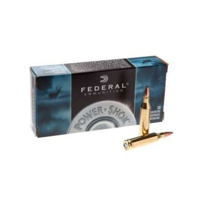 Патрон нарізний Federal Power-Shok 243 win JSP 100GR (6,48 г) 20 шт