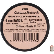 Патрон Флобера Sellier&Bellot RANDZ CURTE 4mm (Чехія) 200шт/уп.