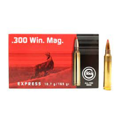 Патрон GECO Express 300 Win Mag куля TM 165гр 10,7г 950 м/с 20шт/уп