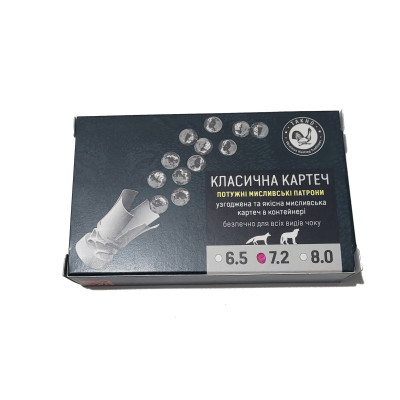 Патрон 12к ТАХО картеч 26,5гр (К) №7,2мм класична 5шт/уп