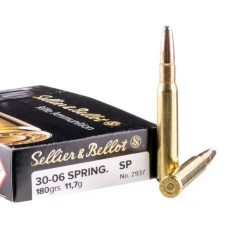 Патрон Sellier & Bellot Rifle Ammunition 30-06 куля SP 180гр 11,7г 825 м/с 50шт/уп