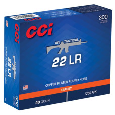 Патрон CCI AR Tactical 22 LR куля CPRN 40гр 2,59г 366 м/с 300шт/уп